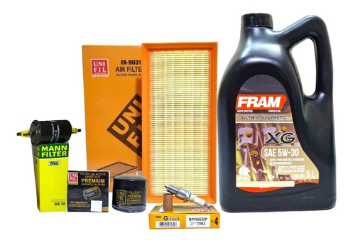 Kit Afinación Baic X25 1.5l 2017-2018 Bujía Aire Aceite 5w30