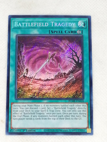 Battlefield Tragedy Secret Yugioh