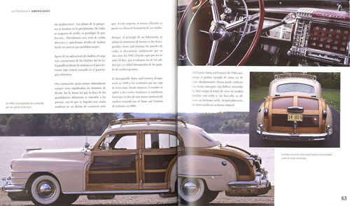 Imagen 2 de 2 de Automóviles Americanos 1934-1974. Atlas Ilustrado. Editorial Susaeta. Tapa Dura En Español
