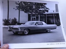 Comprar Foto Antigua 1968 Cadillac Coupe De Ville No Folleto Auto