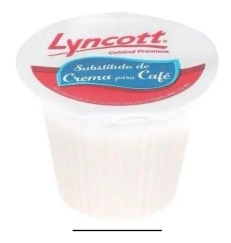 Sustituto De Crema Para Café Líquido Lyncott 100 Pz