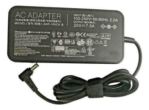 Cargador Genérico Para Laptop Asus 20v 7.5a 150w 6.0*3.7