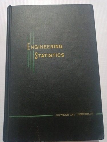 Engineering Statistics Bowker Libro Ingeniería 1963 Inglés 