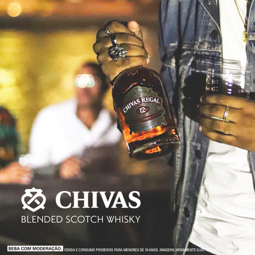Whisky Chivas Regal Blended Scotch 12 Años 750ml Fiesta