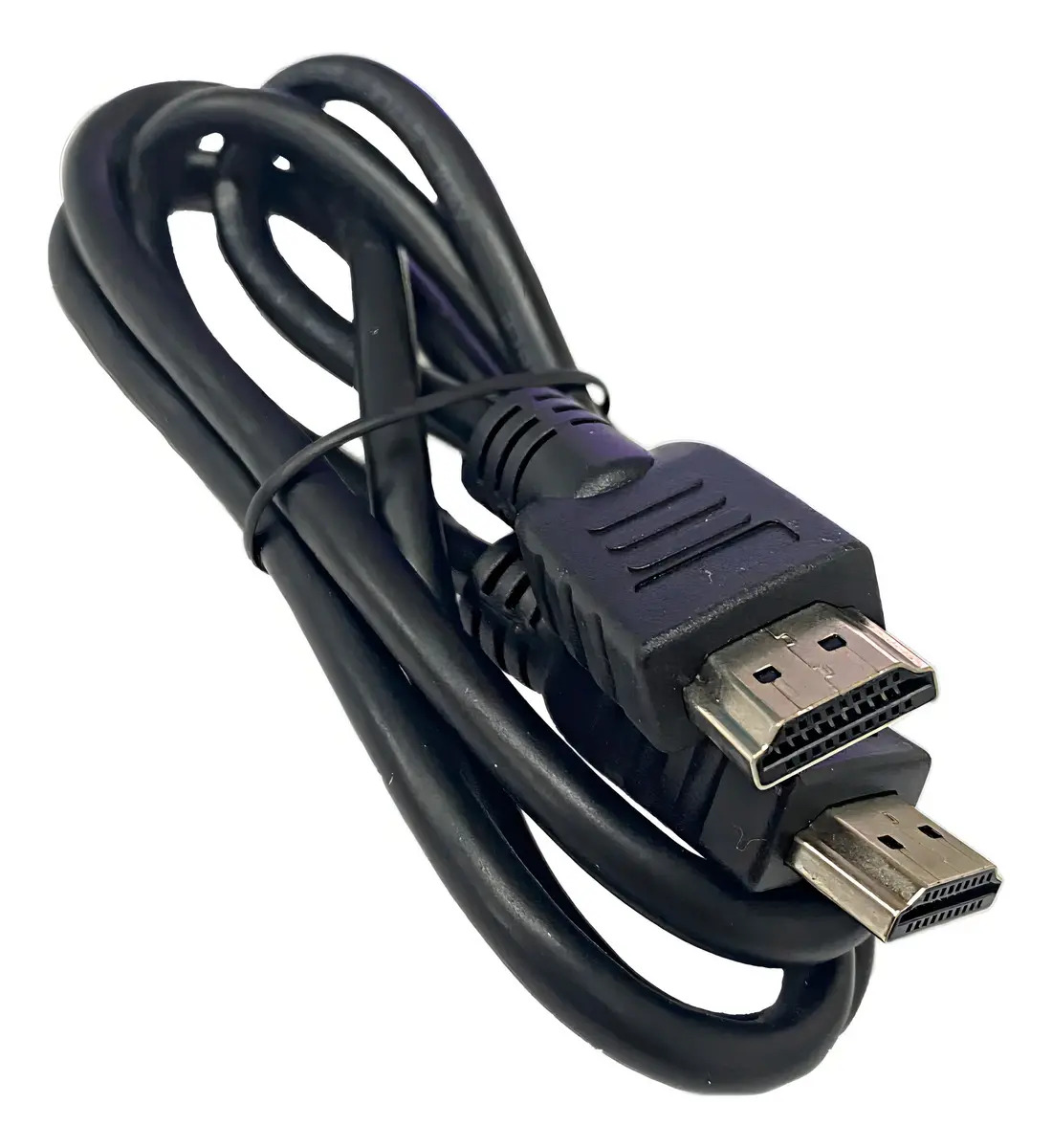 Cabo Hdmi Md9 80cm Preto 1.4 Macho/macho 30awg Ouro