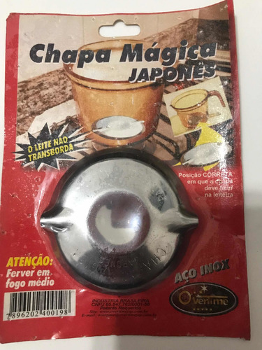 Chapa Para Ferver Leite E Não Deixar Transbordar Aço Inox