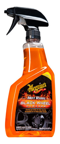 Meguiars Black Wheel Cleaner Limpiador Rines Negros G230524