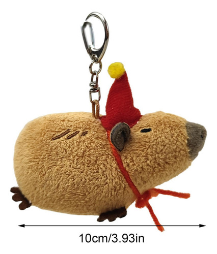 Llavero De La Felpa Del Capybara Llavero Del Capybara Llaver