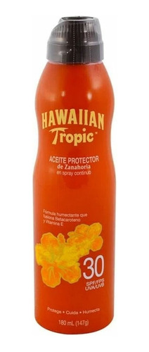 Hawaiian Tropic® Zanahoria F30 | 180ml