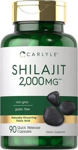 Extracto Ultra Puro Shilajit Mineral Escencial 90caps 2000mg