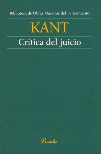 Critica Del Juicio - Immanuel Kant