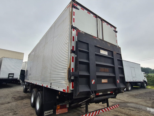 Imagem 4 de 9 de Mb Atego 2425 6x2 Ano 2012 Leito Bau 8,00mts Plataforma