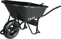 Comprar Carretilla Calibrada Profunda 120l Truper Con Rueda Inflable