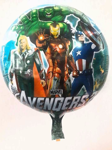 Globo Metalizado 45 Cm =18 Pulgadas Avenger2