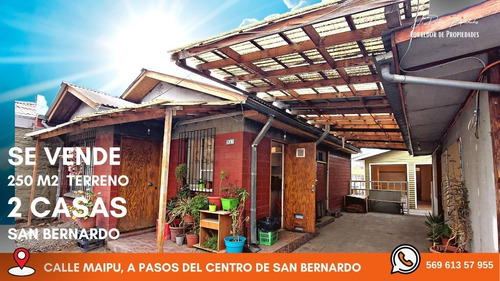 Se Vende 2 Casas San Bernardo Gran Terreno 