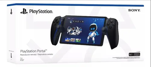 Leitor remoto Playstation Portal Midnight Black preto | Frete grátis