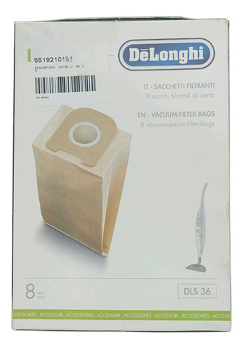 Descartável Cx C/ 8 Un Para Aspirador Delonghi Xlf1300 21733