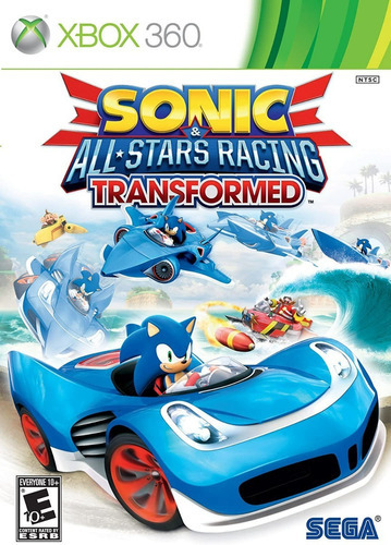 Sonic All Stars Racing Transformers Xbox 360 Cpmpleto Ntsc