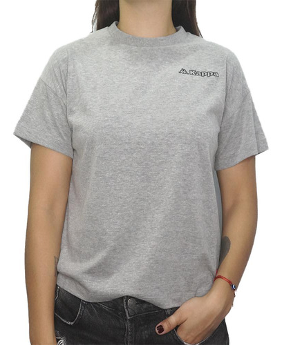 Kappa Remera - Logo Egras Gris