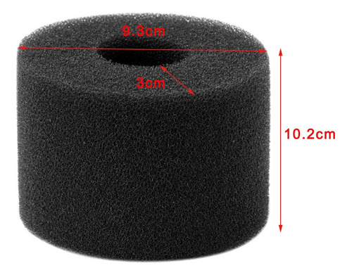 Bomba De Filtros De Piscina Lavable Para Intex Type H Black