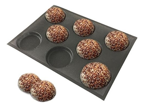 Moldes De Pan De Hamburguesa De Silicona Bluedrop, Moldes De