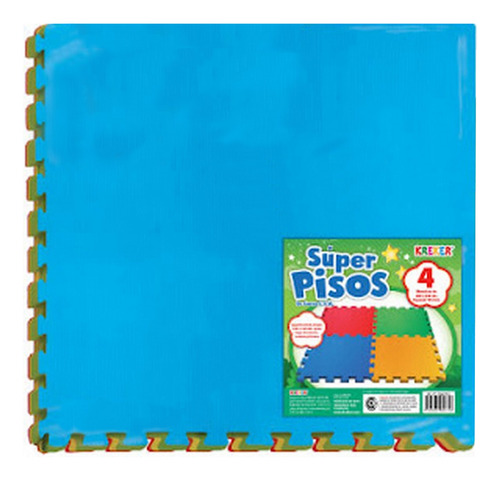 Piso Goma Eva 120 X 120 Cm 12 Mm Espesor Ploppy.6 540272