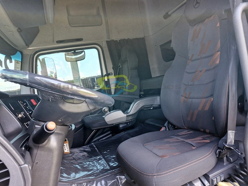 Caminhão Mb 2536 Axor 6x2 Cabine Leito Automático Susp Mola