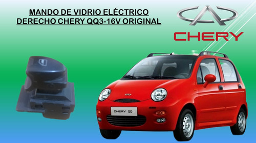 Mando De Vidrio Eléctrico Derecho Chery Qq3 / 16 Válvulas