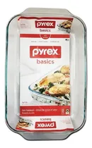Comprar Fuente Rectangular 2,8 Lt Basics Pyrex Vidrio Tienda Pepino