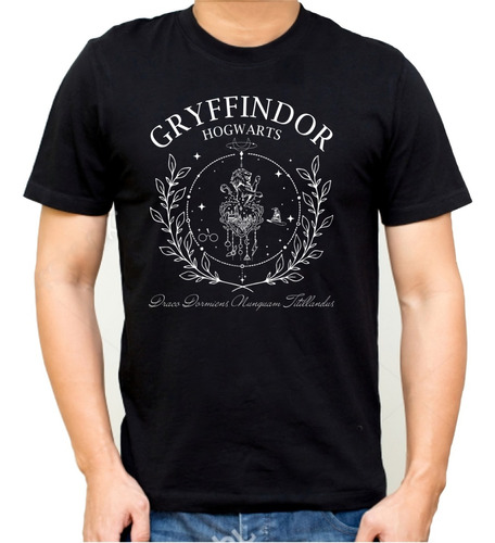Remera Harry Potter Hogwarts Camiseta Gryffindor