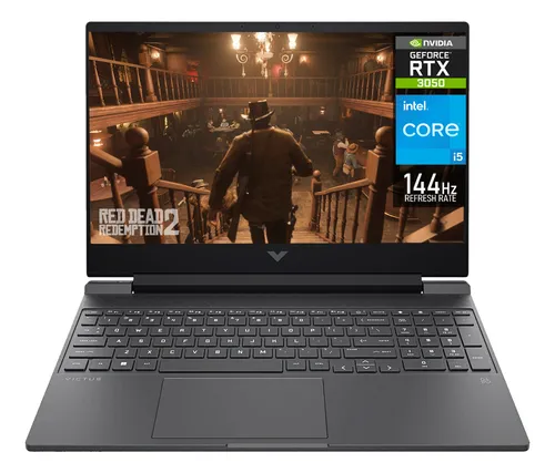 Laptop Gamer HP Victus NVIDIA GeForce RTX 3050 Intel Core i5 8GB ...