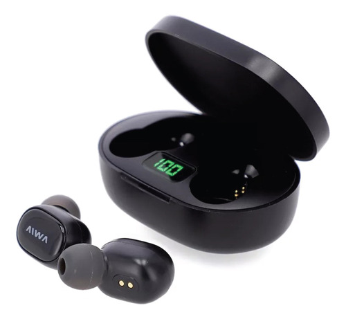 Auriculares In-ear Inalámbrico Bluetooth Negro Aiwa 70n Lh