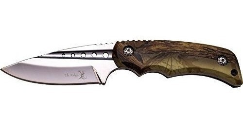 Elk Ridge  Cuchillo De Hoja Fija Para Exteriores  7 Pulgad