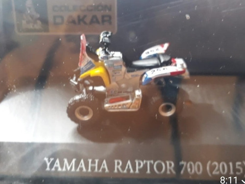 Coleccion Dakar Yamaha Raptor 700. 2015. Nuevo. 