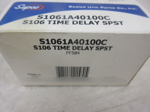 Camstat Cam-stat S106-1a-40-100c Supco S106 Time Delay R Aac
