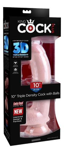 Consolador Realístico King Cock Dildo Sexshop Juguete Sexual