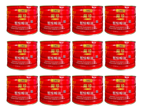 Salsa De Ostión Lee Kum Kee 12 Pack X 2.21 Kg