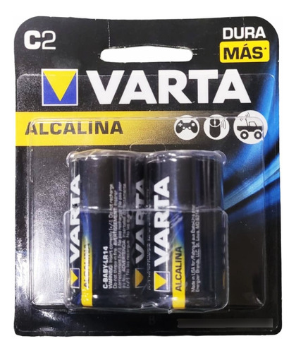 Pila C X2 Varta Alcalina - Escar