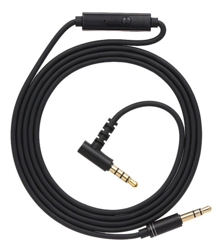 Cable De Audio Para Audifonos 113 Cm , Con Microfono