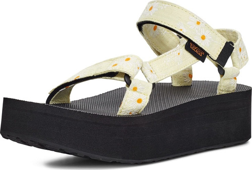 Teva Sandalia Gloriosa Universal Flatform Para Mujer, Amari.