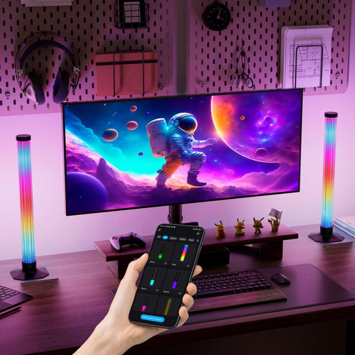 Miheal 16.53 360 ° Rgb Barras De Luz Led Tv Backlight Con Mo