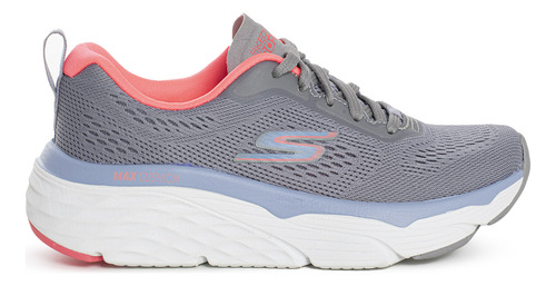 Zapatillas Skechers Max Cushioning Elite Mujer Running Gris