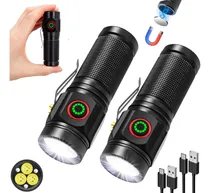 Comprar Paquete De 2 Linternas Soaljeyyy 5000 Lúmenes Recargables