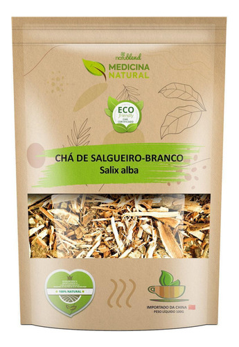 Chá De Salgueiro Branco - Salix Alba - Importado - 100g