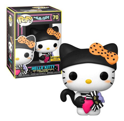 Funko Pop Hello Kitty - Hello Kitty (blacklight) #70