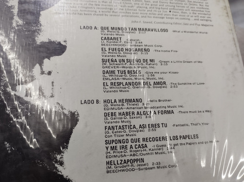 Louis Armstrong - What A Wonderful World - Vinilo Lp Vinyl (Usado)