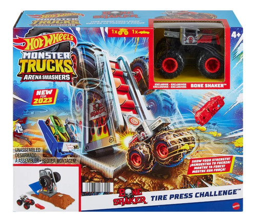 Pista Hot Wheels Monster Trucks Arena Smashers