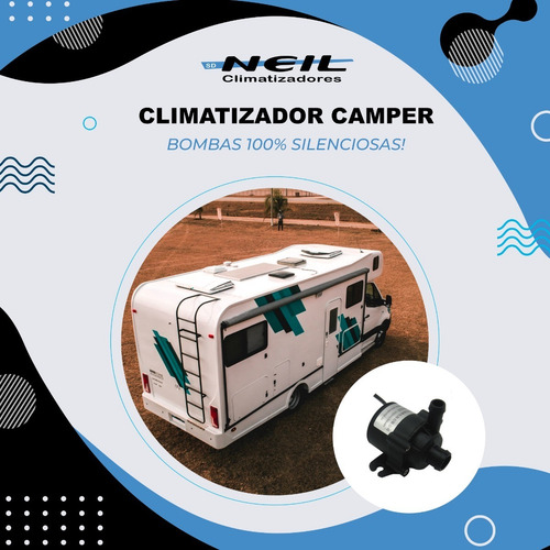 Imagen 6 de 10 de Climatizador Neil Camper - Para Motorhome Y Casa Rodante-