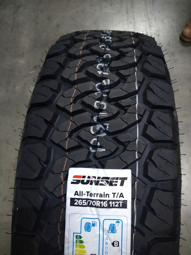 Imagem 4 de 5 de Kit 04 Pneu 265/70r16 Sunset T/a Modelo Bf Goodrich Letras B