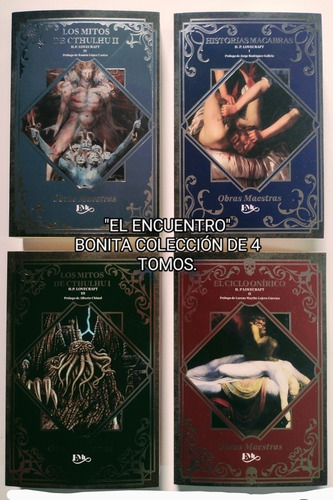 Obras Maestras/ 4 Tomos De Colección/ Horror Fantástico